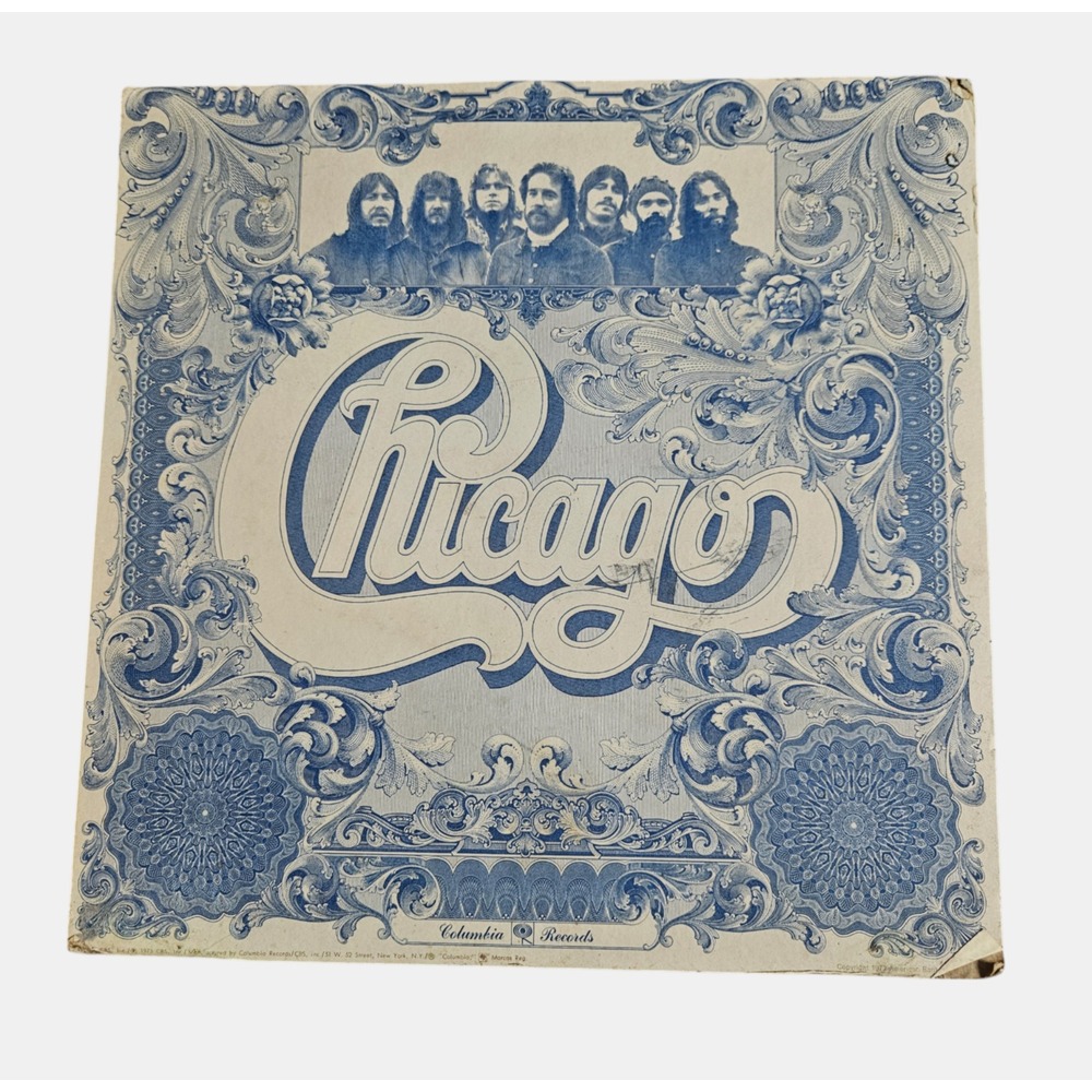Chicago VI Vintage 1973 Promo Stand Up Display 12x12 Columbia Jazz Rock Advert